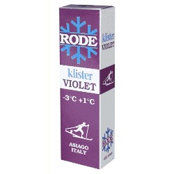 Rode Klister Violet (-3°/+1°)