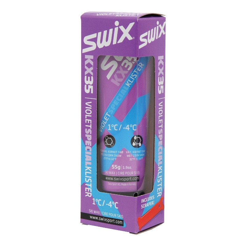 Swix KX35 Violet Special Klister (+1°/-4°) | sciolina klister