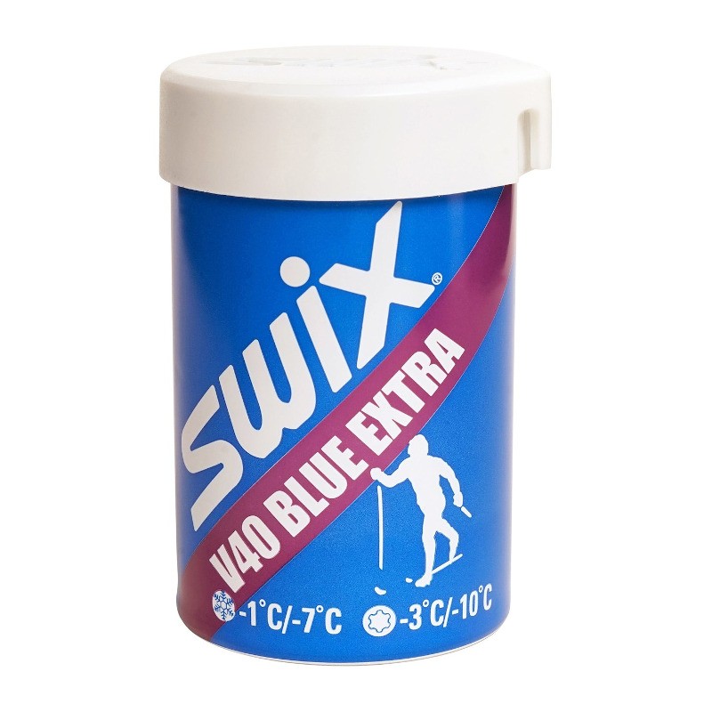 Swix V40 Blue Extra (-1°/-7°) | sciolina stick