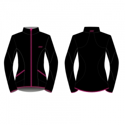 KV+ Karina Jaket black/pink donna | giacca sci di fondo