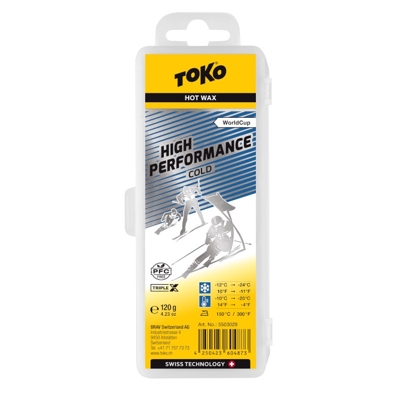 Toko High Performance Hot Wax cold 120 g | paraffina solida