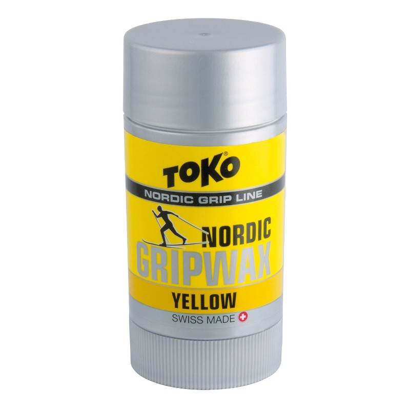 Toko Nordic GripWax yellow | sciolina stick sci di fondo