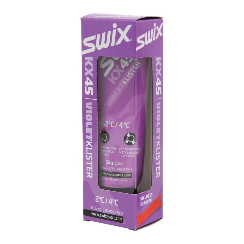 Swix KX45 Violet Klister (-2°/+4°) | sciolina klister