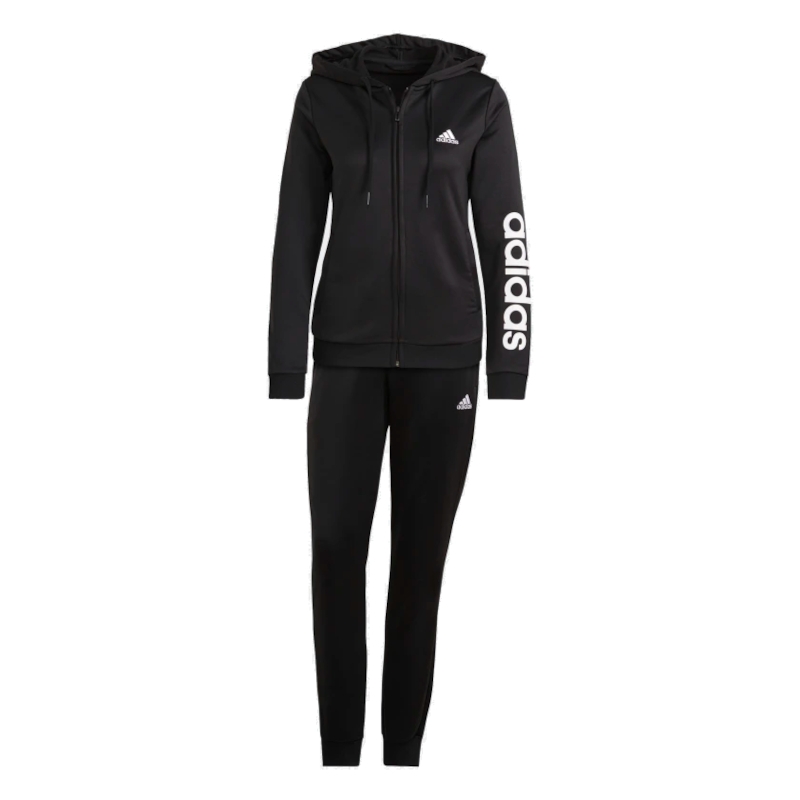 Adidas W Lin FT Suit black / withe donna