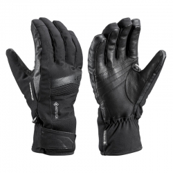 Leki Shield 3D GTX ski gloves black uomo