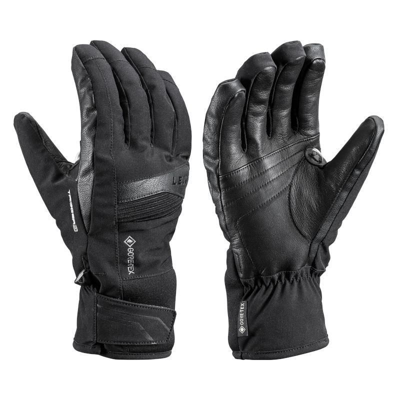 Leki Shield 3D GTX ski gloves black uomo