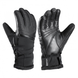 Snowfox 3D ski gloves black...