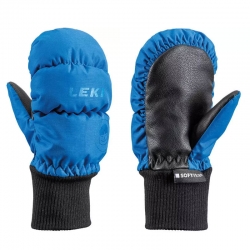 Leki Little Eskimo Mitt Short ski gloves sky blue kids