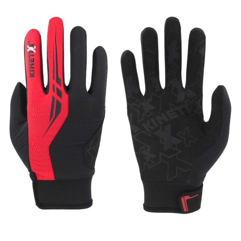 Kinetixx Nebeli glove black-red junior | guanti sci di fondo