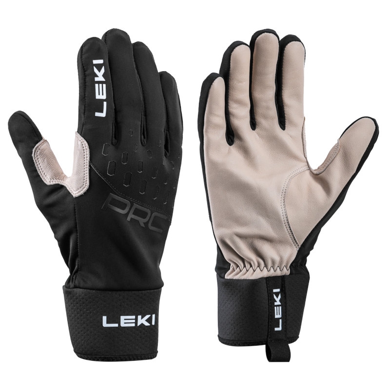 Leki PRC Premium black/sand | guanti sci di fondo