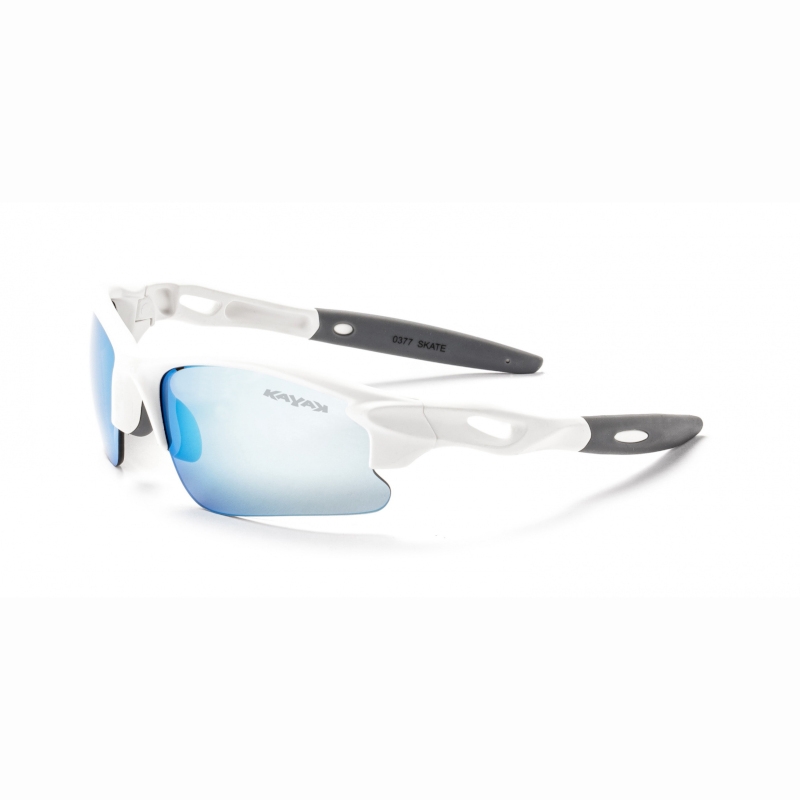 Kayak Skate occhiale sole 0377 white jr | occhiali multisport