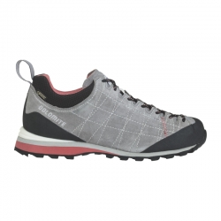 Dolomite Diagonal GTX pewter grey / coral red donna