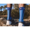 Compressport Pro Racing Socks V4.0 Trail sodalite/fluo blue | calze running