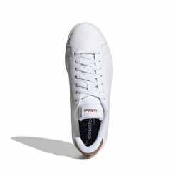 Adidas Advantage cloud white/cloud white/bronze strata uomo | scarpe tempo libero