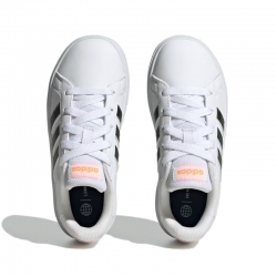 Adidas Grand Court 2.0 K cloud white/screaming orange junior