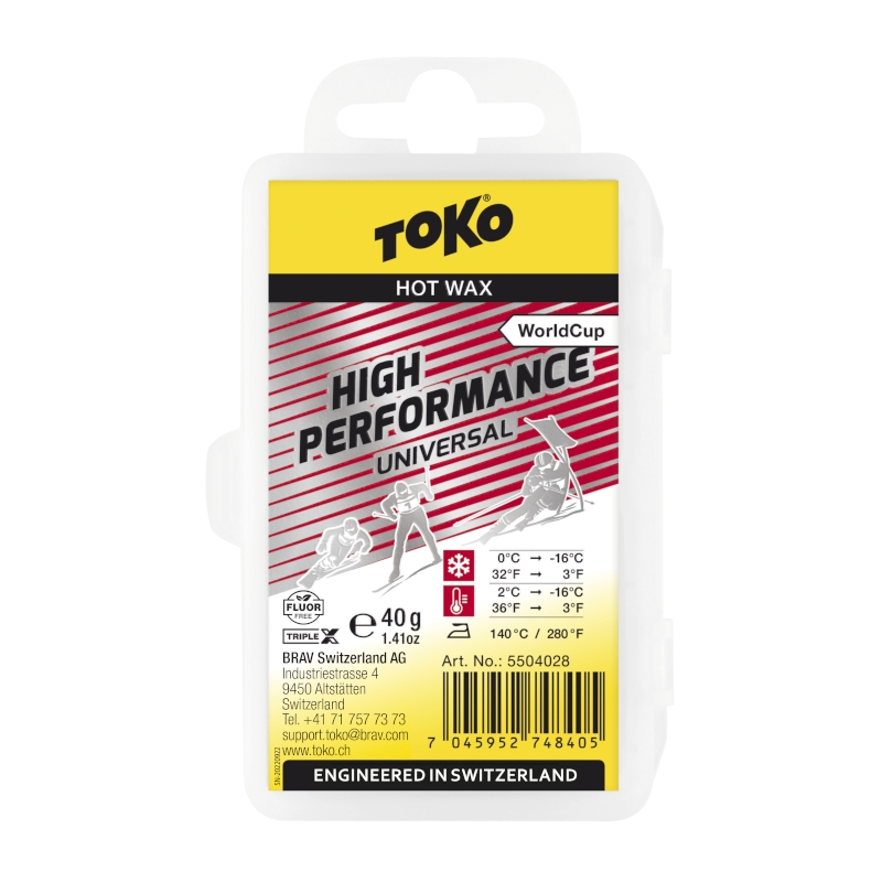 Toko Performance Hot Universal 40 g | paraffina solida