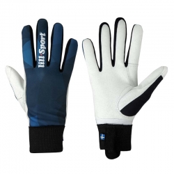 Solid Gloves blue