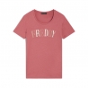 Freddy T-Shirt con stampa oro e strass R53 donna| t-shirt cotone
