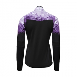 KV+ Tornado Jacket black / lilac donna | giacca sci di fondo