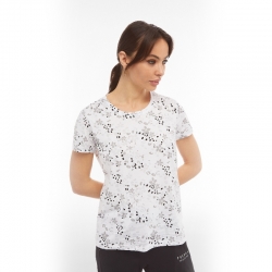 Freddy T-shirt in jersey con stampa floreale ANI74 donna