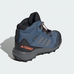 Scarpe Adidas Terrex Mid GTX K w. steel / g. three / i. orange bambini