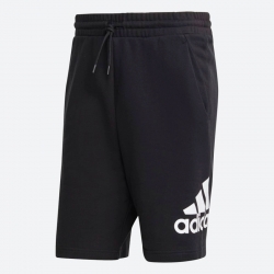 Adidas Short Essentials Big Logo French Terry black uomo