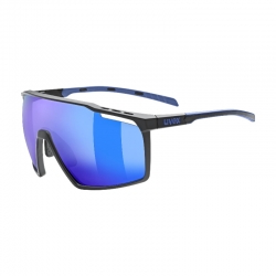 Uvex Mtn Perform 2416 black - blue matt| occhiali sportivi