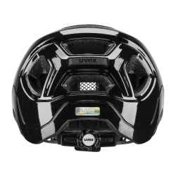 Uvex React jr - 01 black matt | casco ciclismo