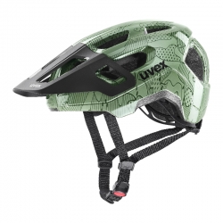 Uvex React jr - 03 moss green altimeter | casco ciclismo