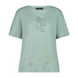 CMP T-shirt stampata con scollo ampio donna - col. E421